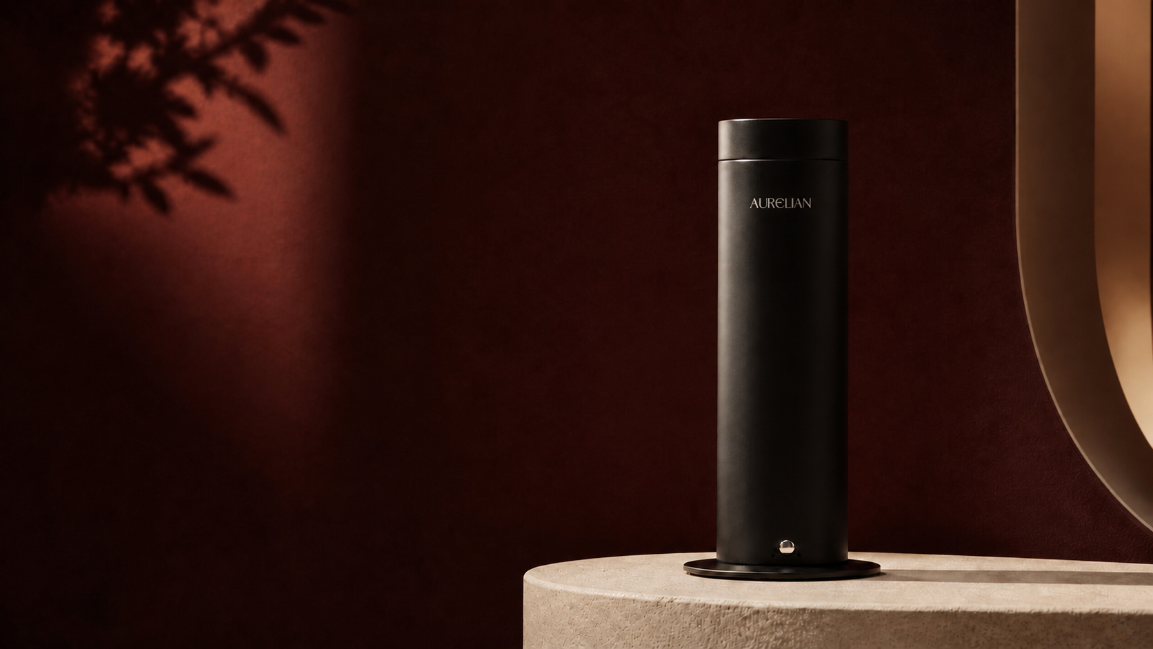 Mat zwarte Aurelian diffuser